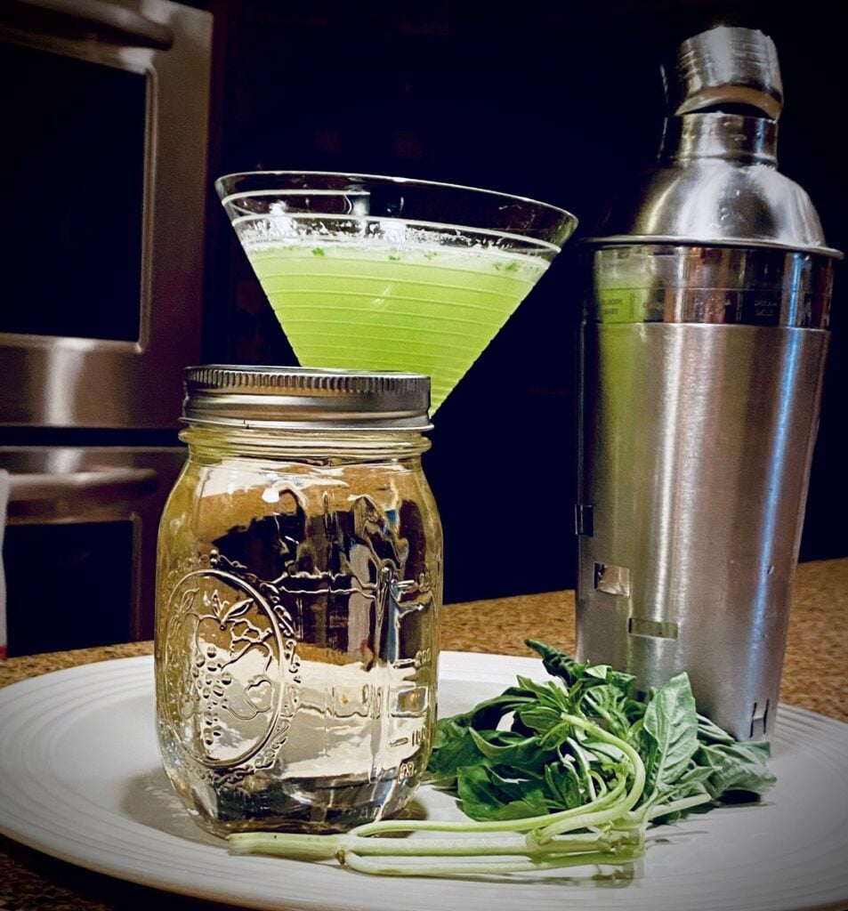 Basil Martini