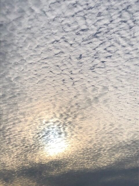 Sun through the clouds