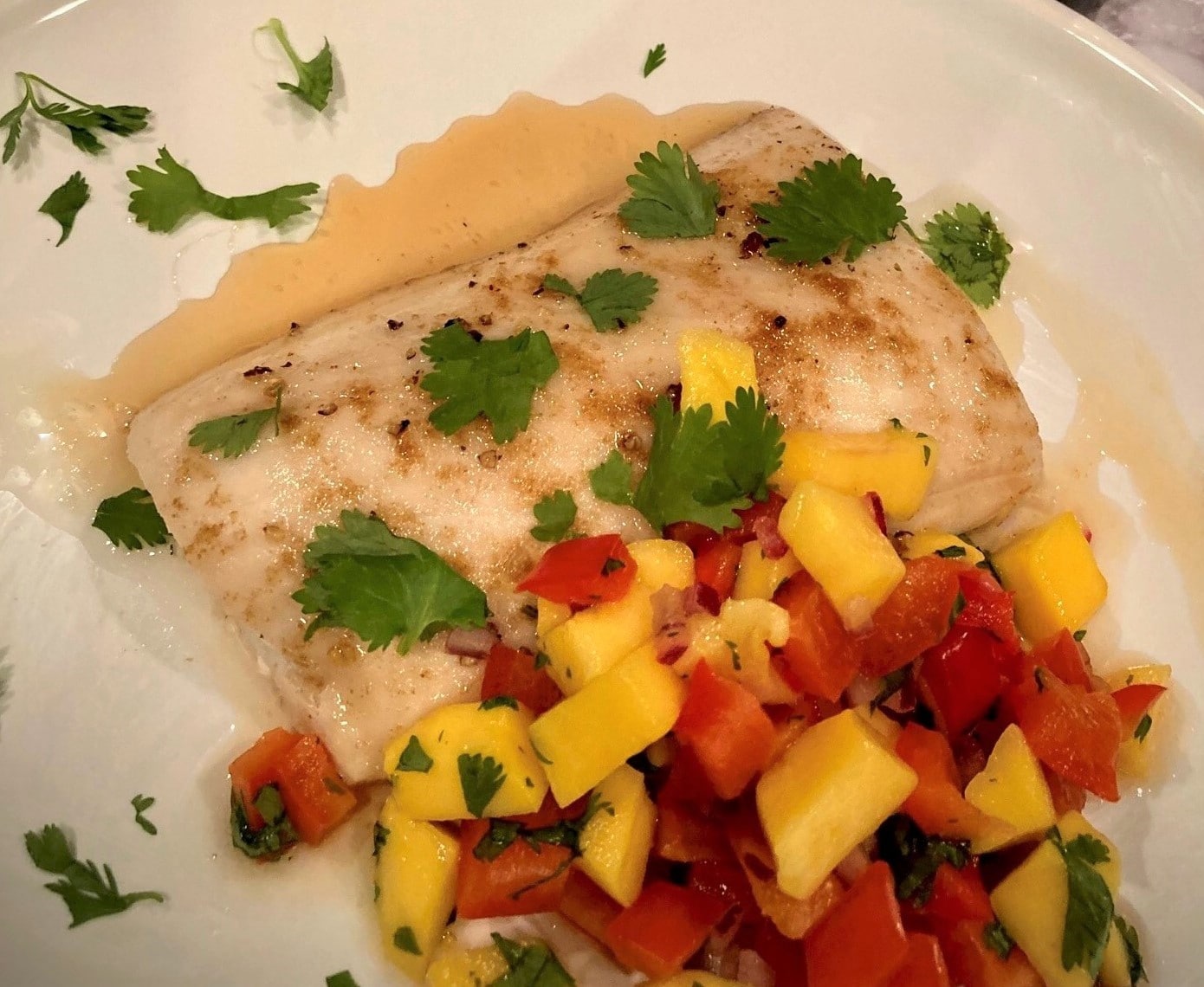 Read more about the article Baked Mahi Mahi Recipe with White Balsamic Reduction