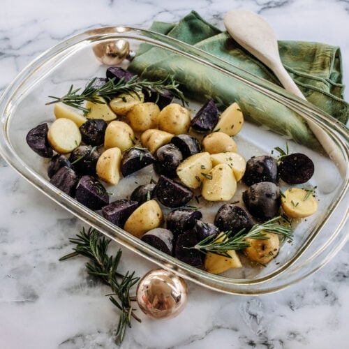 roasted purple potatoes recipe