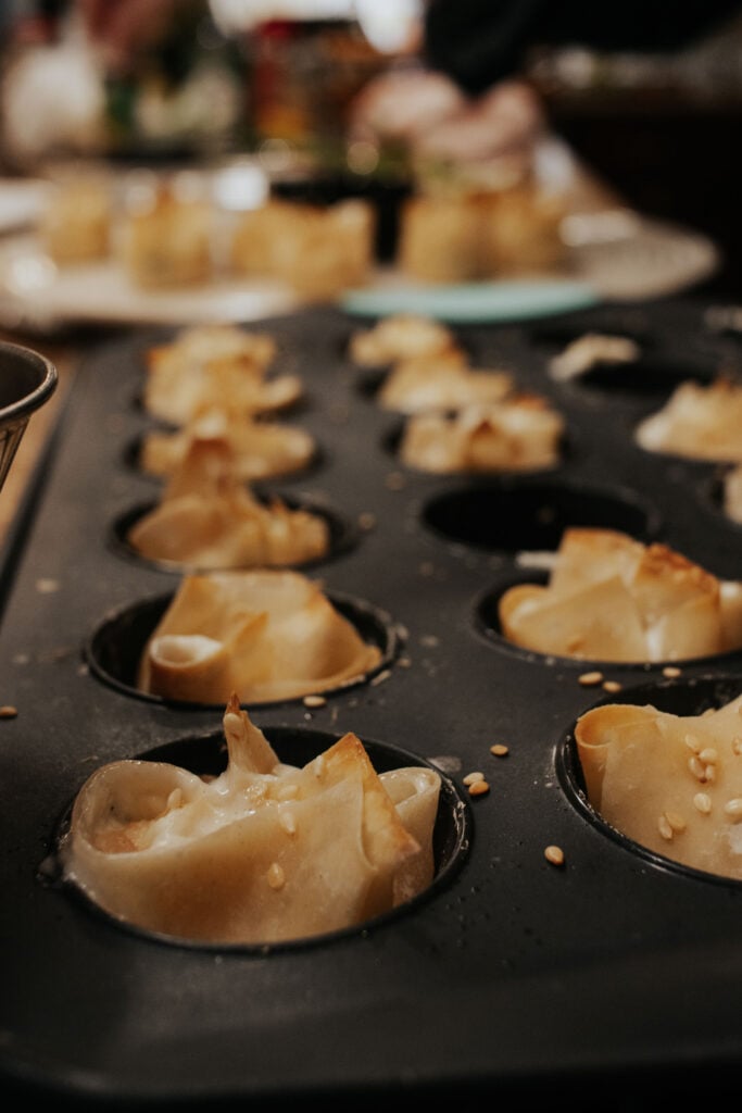 Cream Cheese and Shrimp Wonton Appetizers