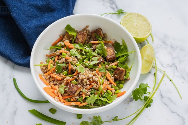 baked tofu bowl recipe