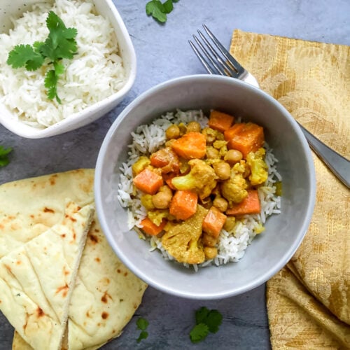 Chickpea curry crockpot