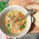 chicken pastina soup