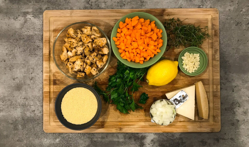 ingredients for chicken pastina soup